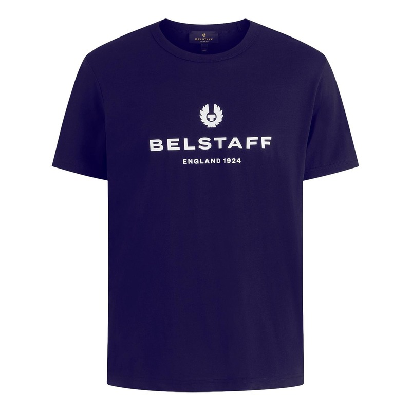 T-shirt Belstaff 1924 darkink bleu marine foncé- S