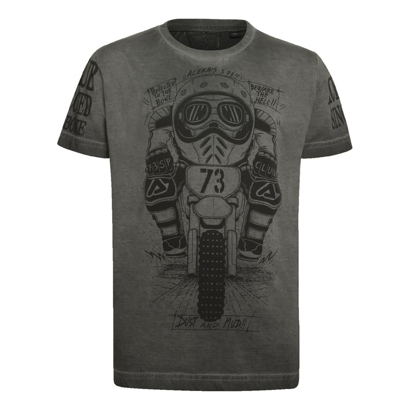 T-shirt enfant Acerbis SP Club Shield graphite- XL