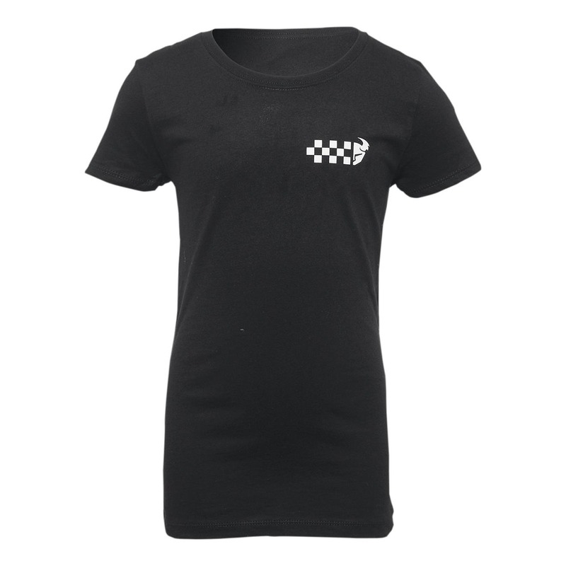 T-shirt enfant fille Thor Checkers noir- XS