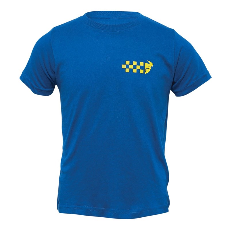 T-shirt enfant Thor Checkers bleu royal (2ans à 4ans)- 2ans