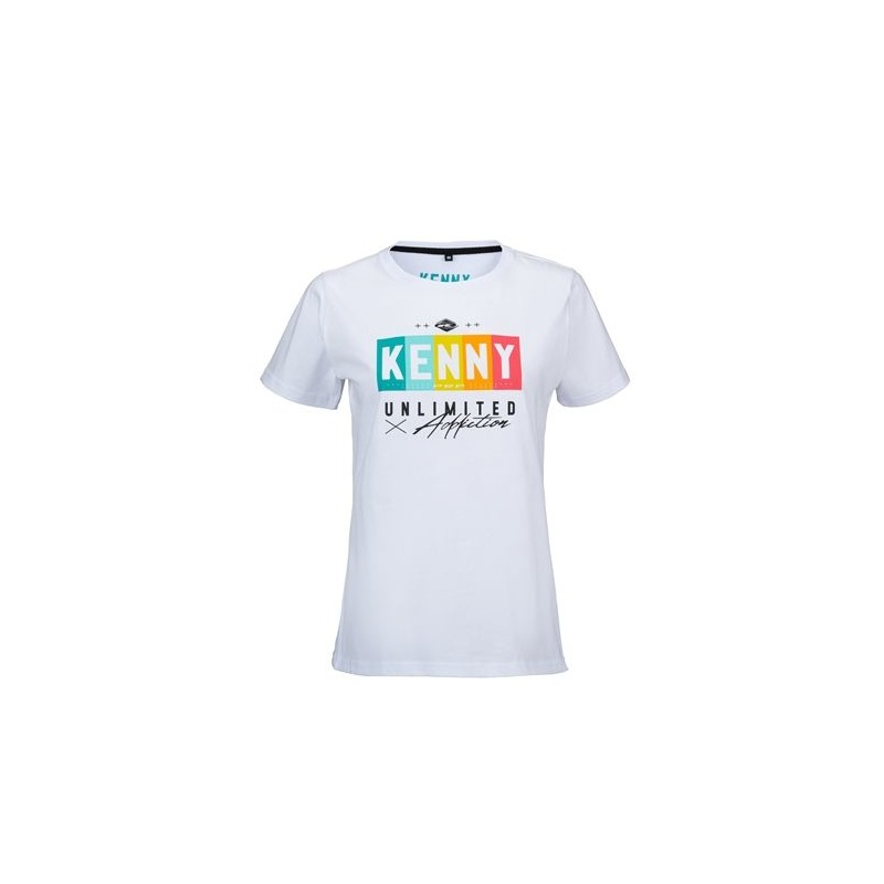 T-shirt femme Kenny Rainbow blanc- S