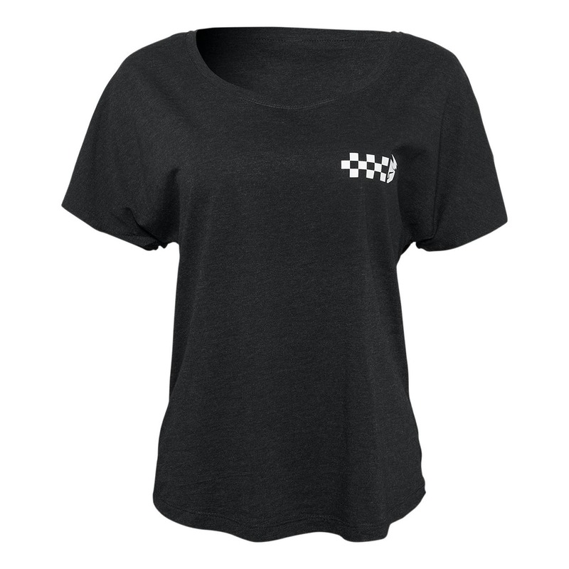 T-shirt femme Thor Checkers noir- S