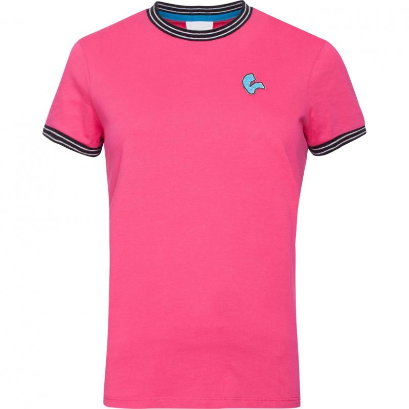 T-shirt femme Vespa V-Stripes fuchsia- XS