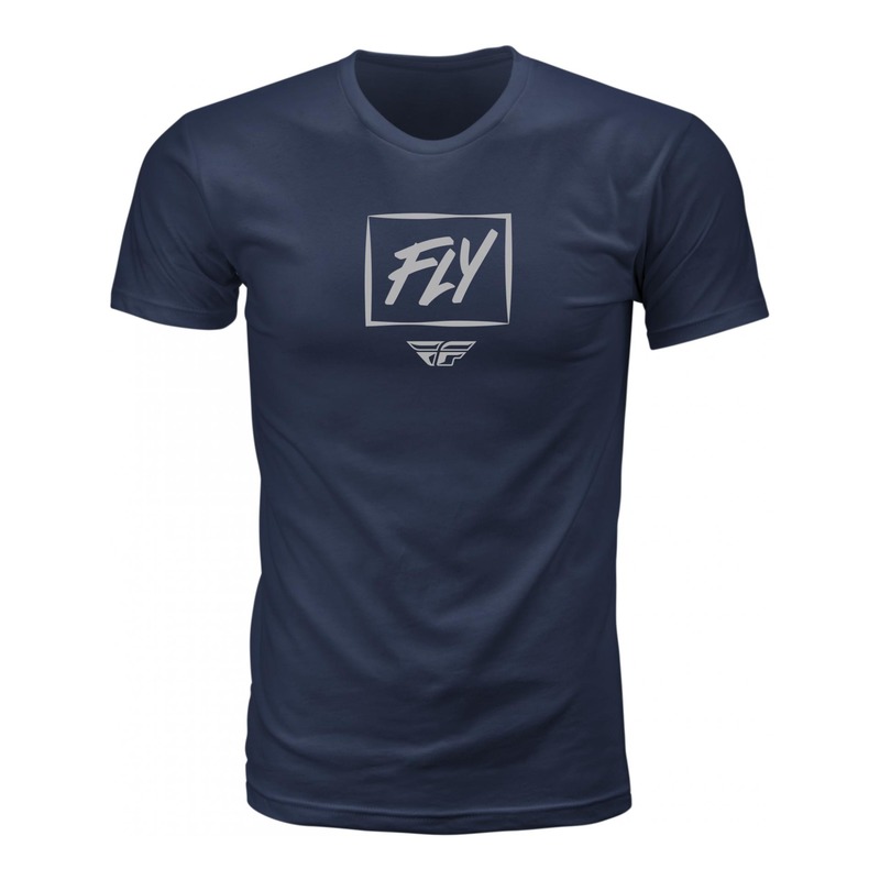 T-shirt Fly Racing Zoom navy- S