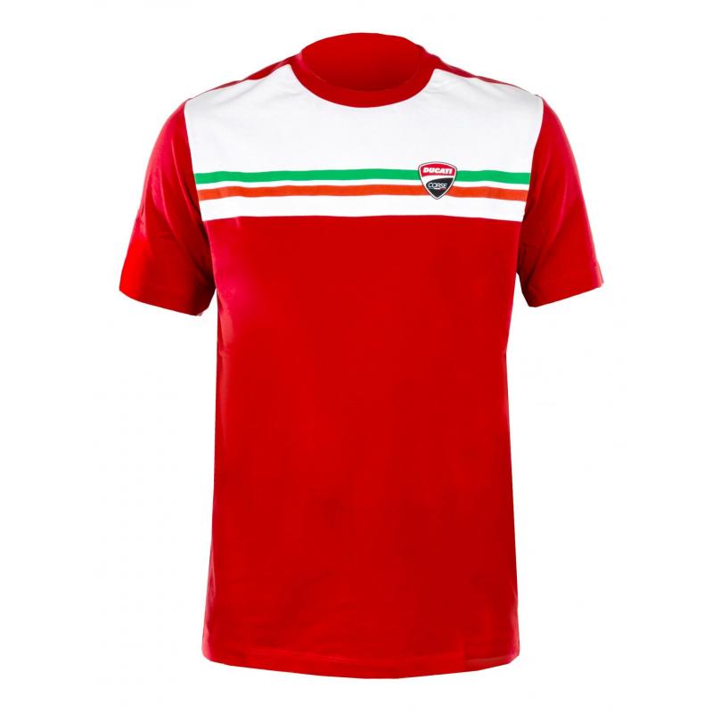 T-Shirt Italy Ducati Racing rouge- S