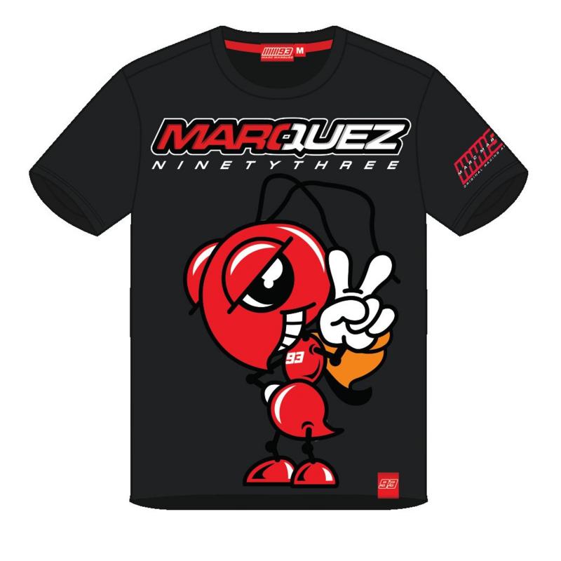 T-Shirt Marc Marquez Mascotte anthracite - L