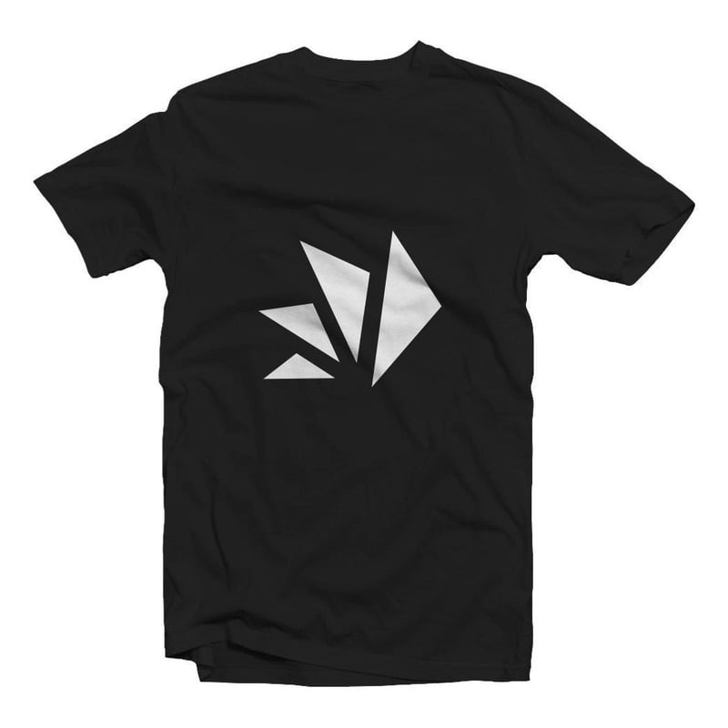 T-shirt mixte Sixs Logo noir/blanc