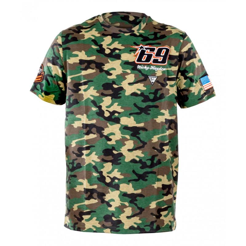 T-Shirt Nicky Hayden 69 camo
