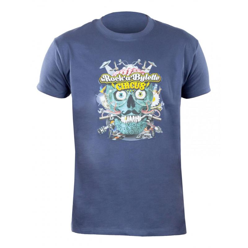 T-shirt Rock'a'bylette La Bécanerie bleu- S