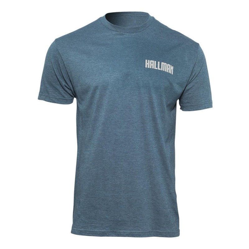 T-shirt Thor Hallman Draft navy chiné- S