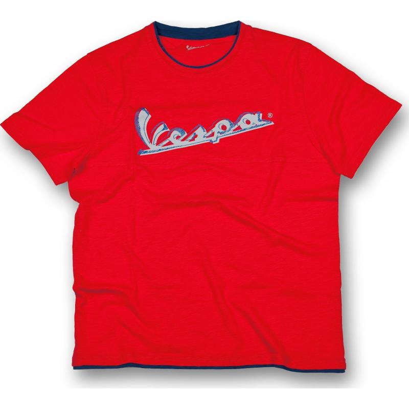 T-shirt Vespa Original rouge- L