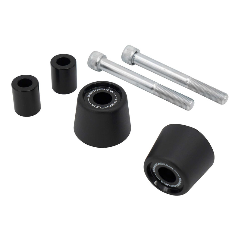 Tampons de protection Barracuda noir Honda Hornet 1000 2025