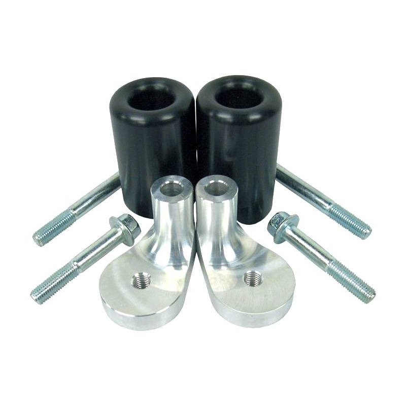 Tampons de protection Bike It noir Suzuki GSX 1300 B-King 07-12 sans découpe carénage