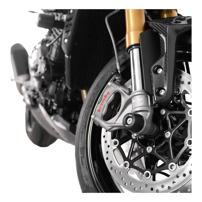Tampons de protection de fourche R&G Racing Apex Triumph Speed Triple 1200 RS 21-26