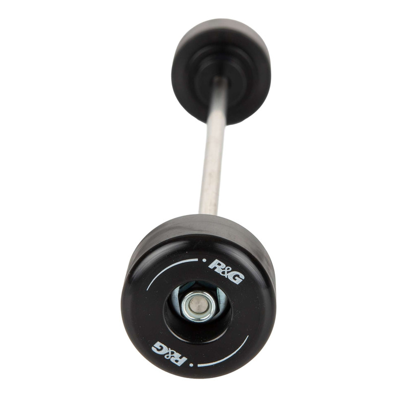 Tampons de protection de fourche R&G Racing noirs Suzuki GSX-R 750 02-