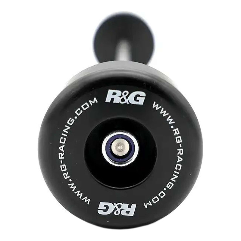 Tampons de protection de fourche R&G Racing noirs Honda NT 1100 22-25
