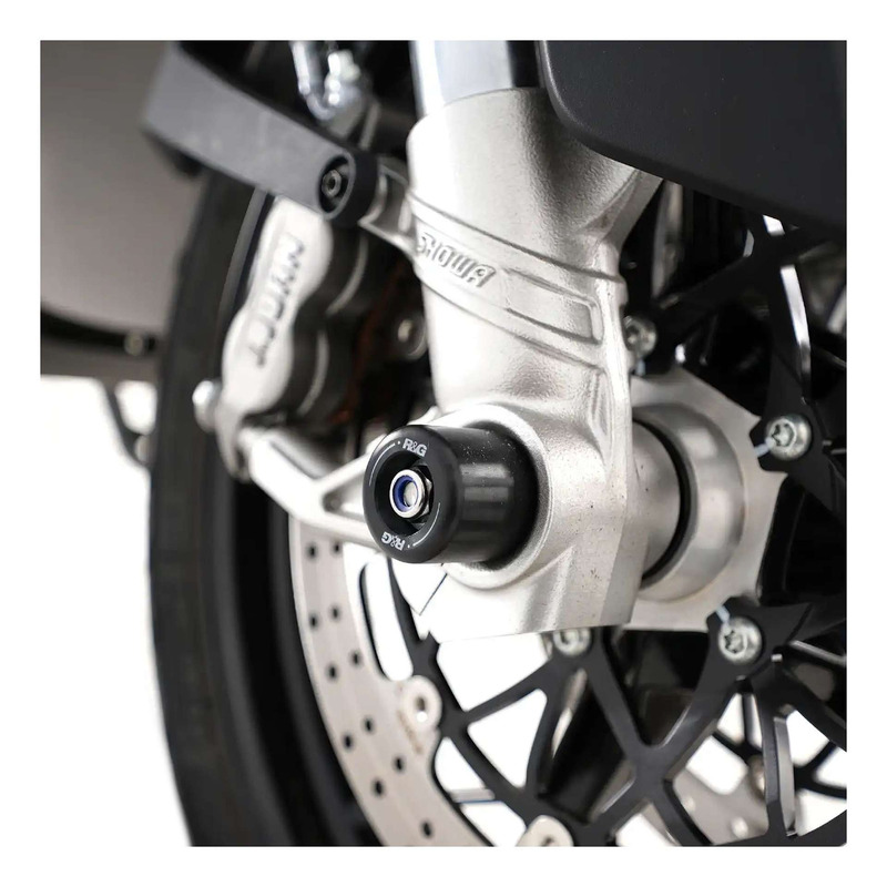 Tampons de protection de fourche R&G Racing noirs Zero DSR 23-25