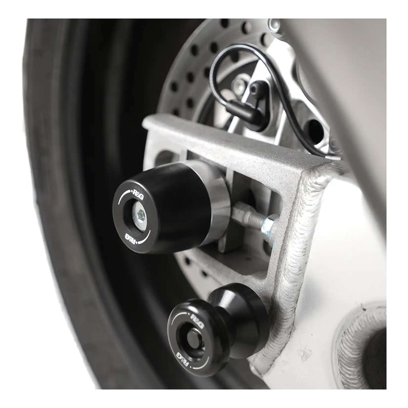 Tampons de protection de roue arrière R&G Racing Apex Aprilia Tuono V4 1100 25-26