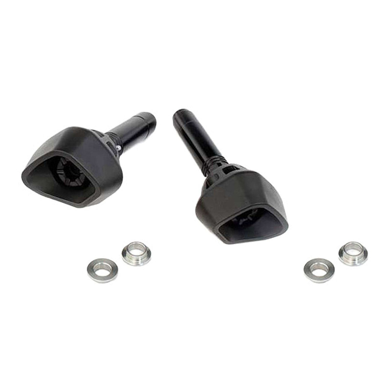 Tampons de protection Evotech Defender noirs Kawasaki Z 900 17-24
