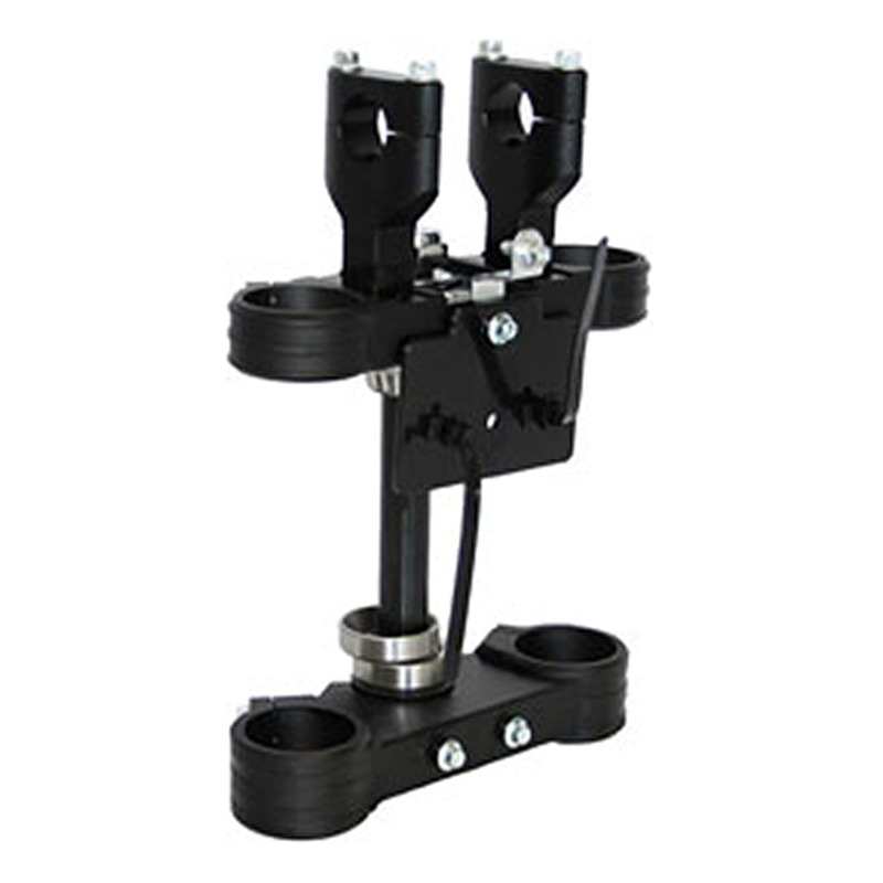 Té de Fourche Complet avec Pontets YCF FACTORY Noir 48/48 Largeur 160