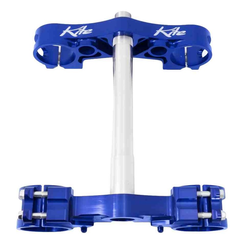 Té de fourche Kite MX-EN bleu pour Yamaha YZ 125 15-20 offset 25mm