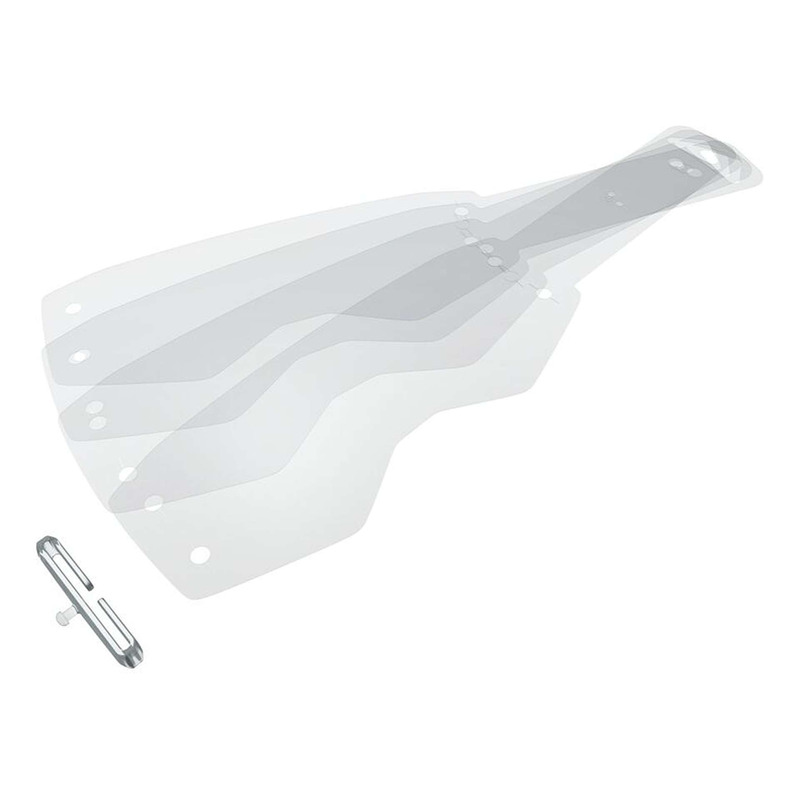 Tear-Offs laminés avec bandes adhésives Scott Prospect 2.0/Fury 2x7