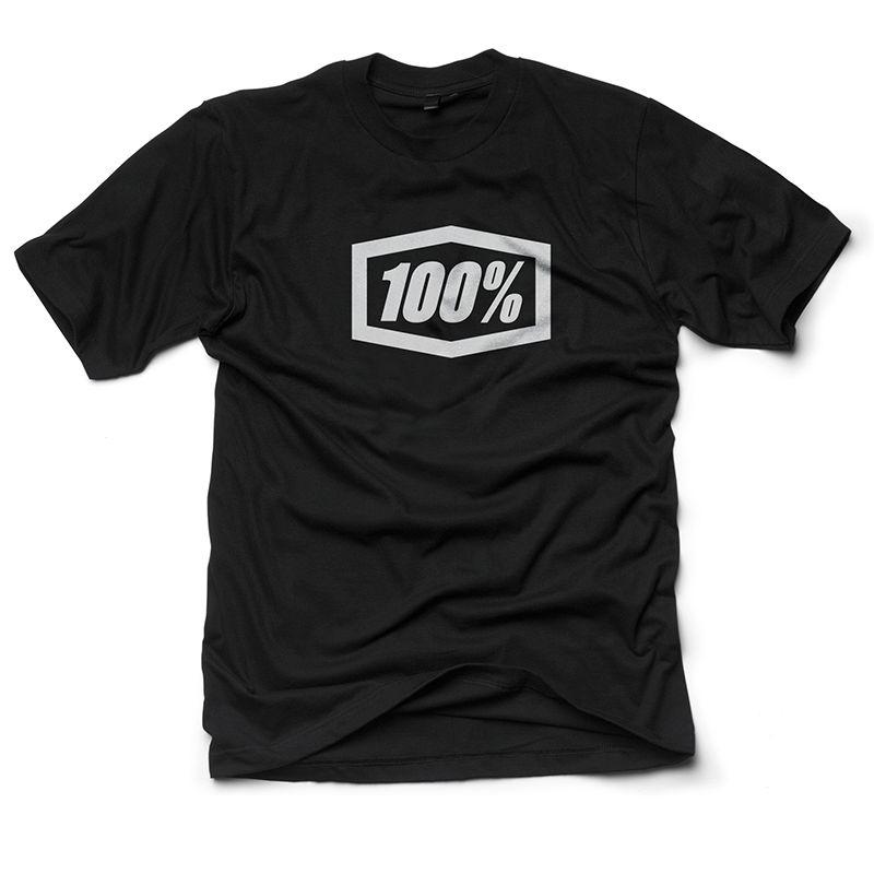Tee-shirt 100% ESSENTIEL noir- S
