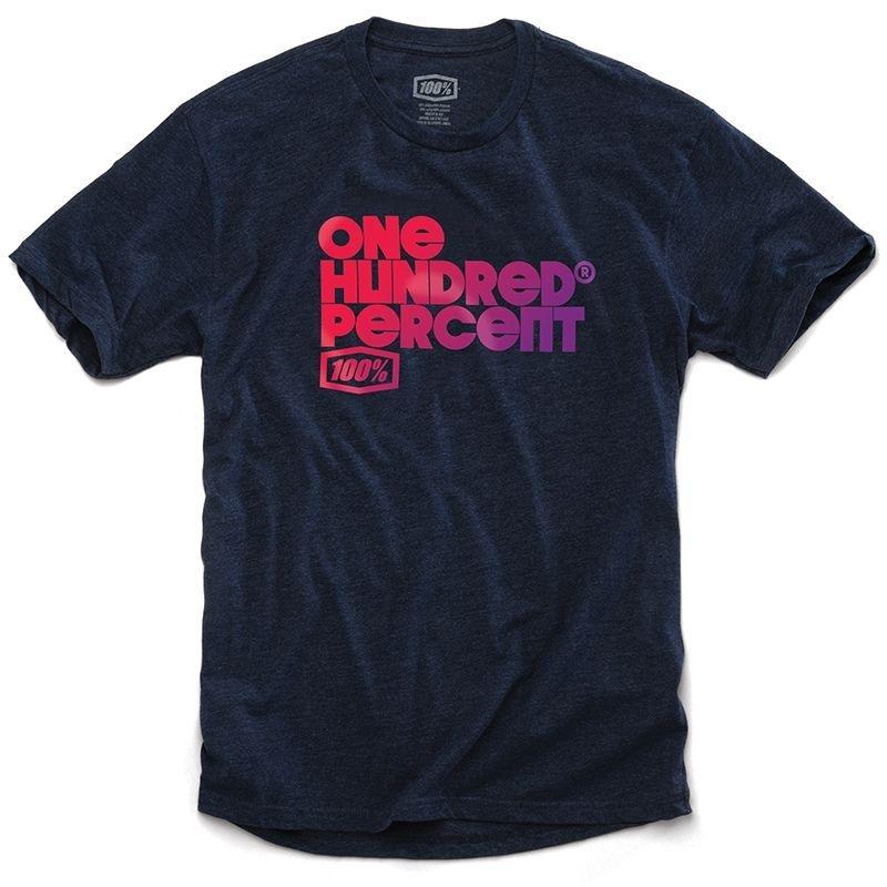 Tee shirt 100% Republique bleu marine- XL