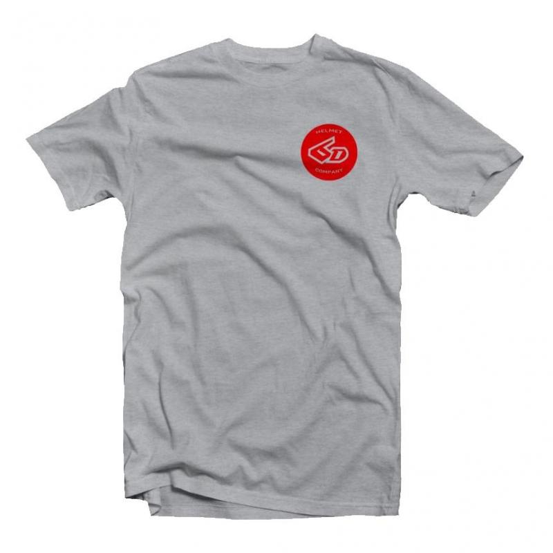 Tee-shirt 6D Circle Charcoal Teal gris