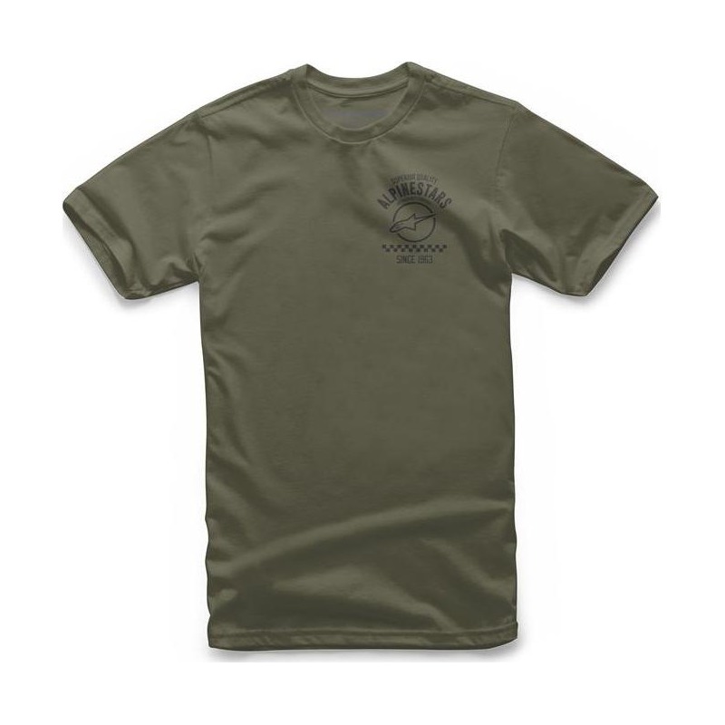 Tee-shirt Alpinestars Fazztrack military green- S