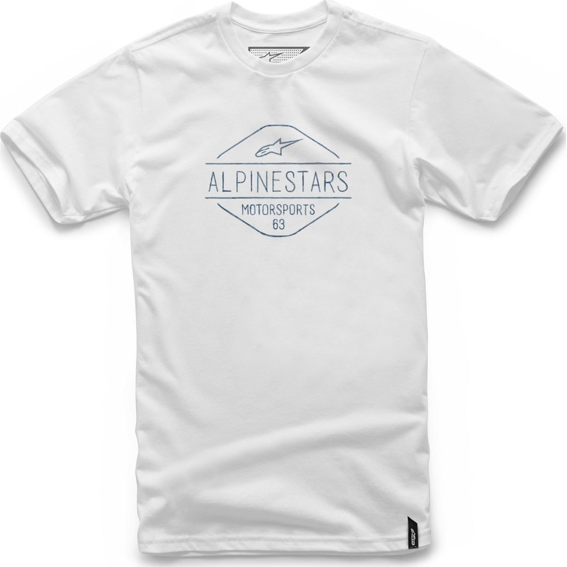 Tee-shirt Alpinestars Flavor blanc- L