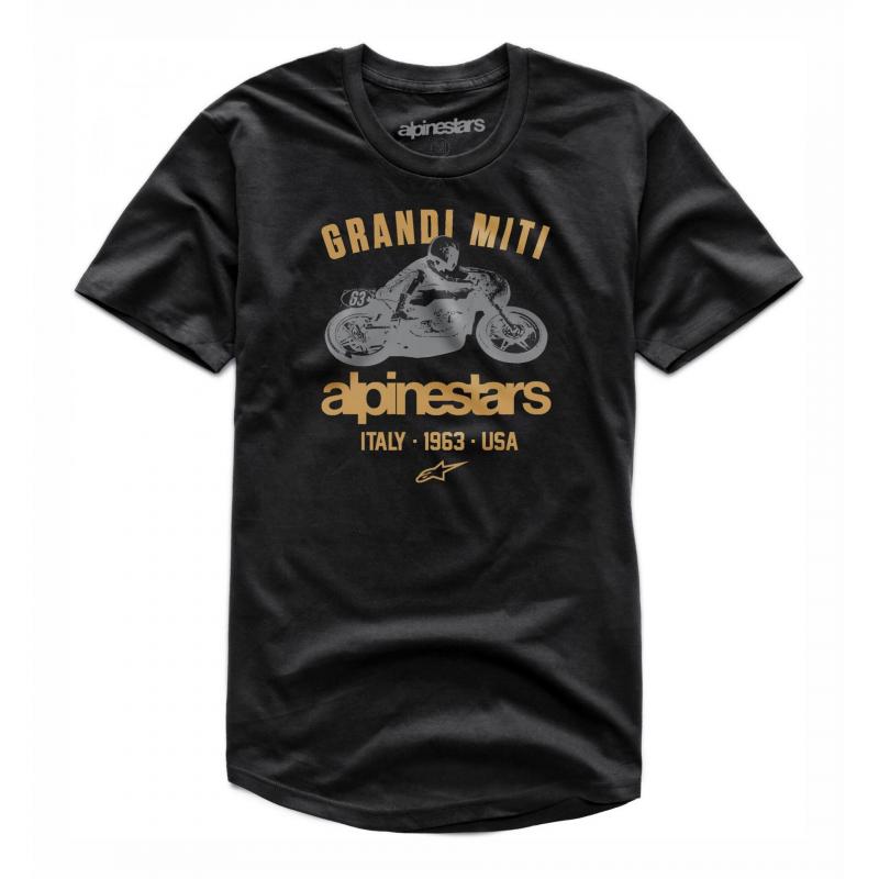 Tee-shirt Alpinestars Grande Miti Premium noir- XL