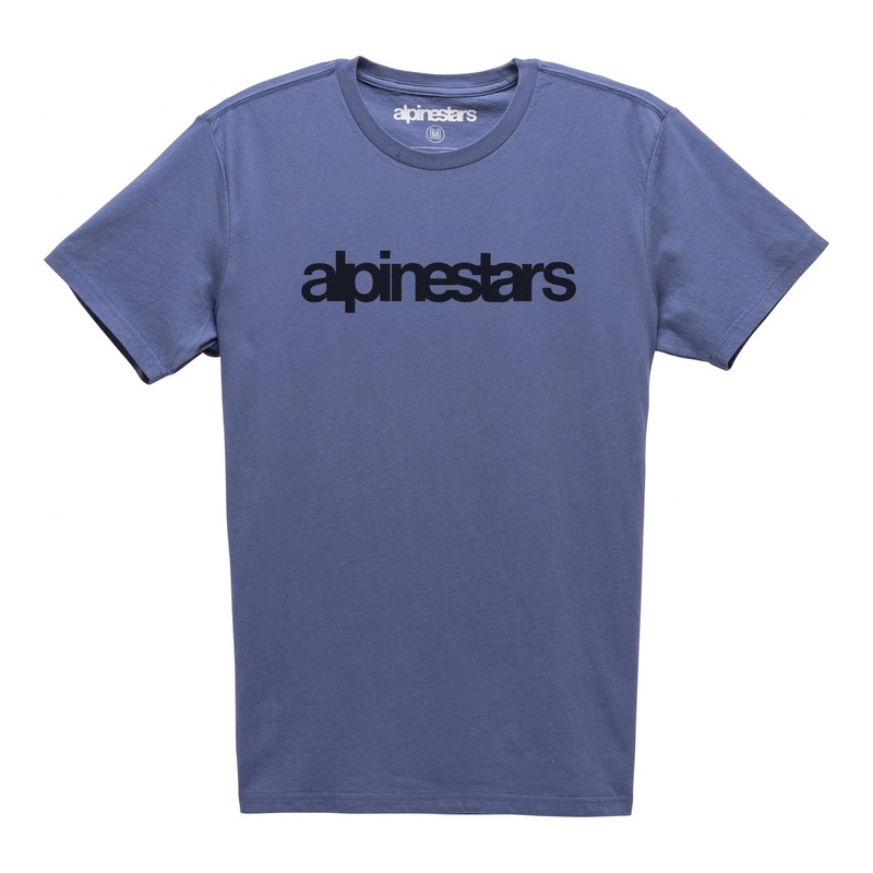 Tee-shirt Alpinestars Heritage Word bleu- S
