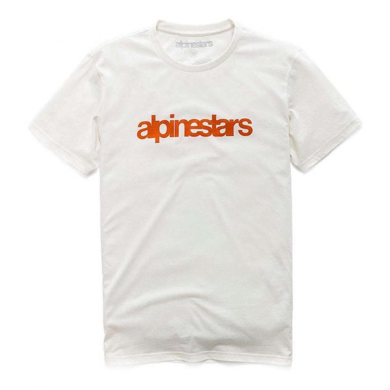 Tee-shirt Alpinestars Heritage Word Premium natural blanc- M