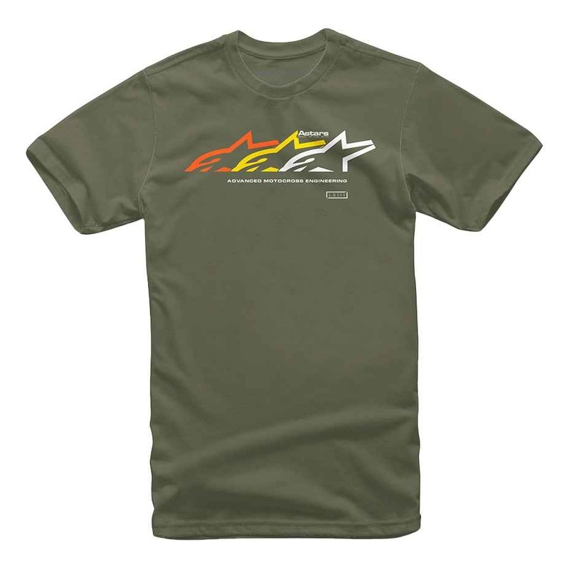 Tee-shirt Alpinestars Involved military- S