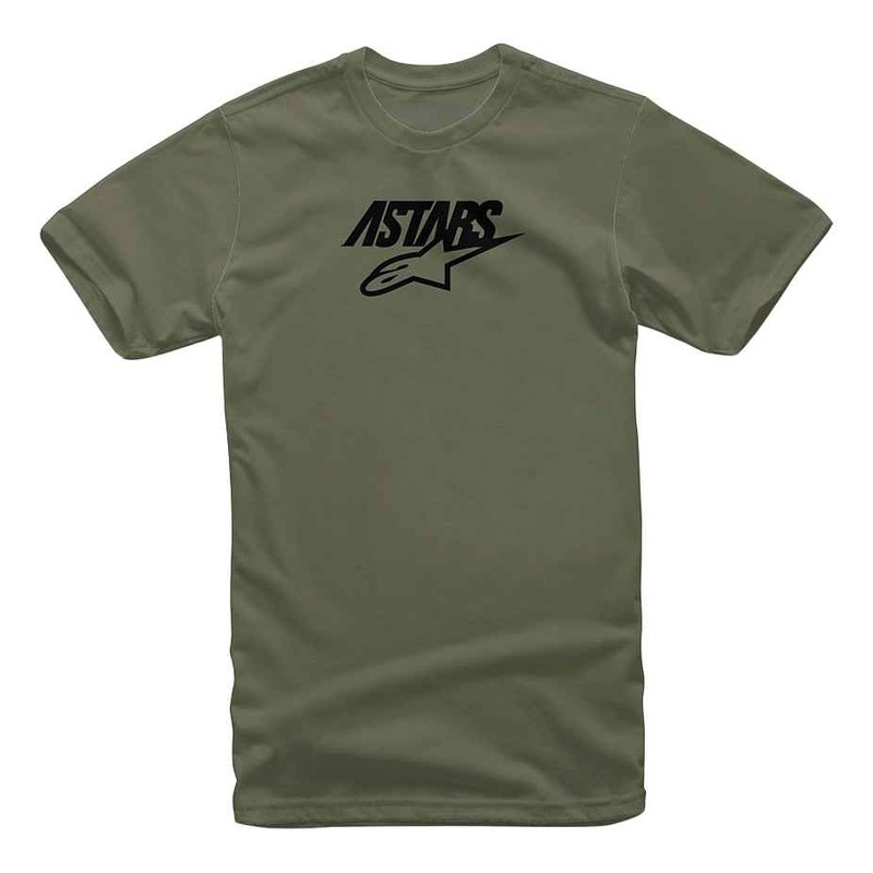Tee-shirt Alpinestars Mixit military/noir- S
