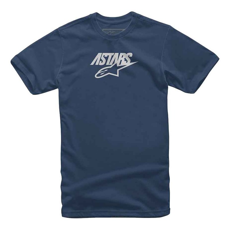 Tee-shirt Alpinestars Mixit navy/gris- S