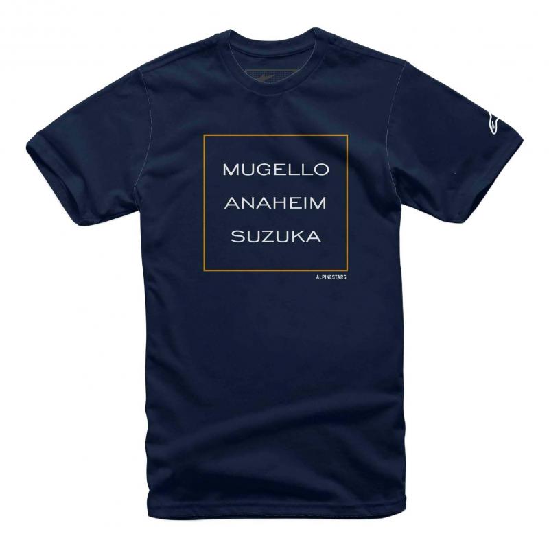 Tee-shirt Alpinestars Mugello navy