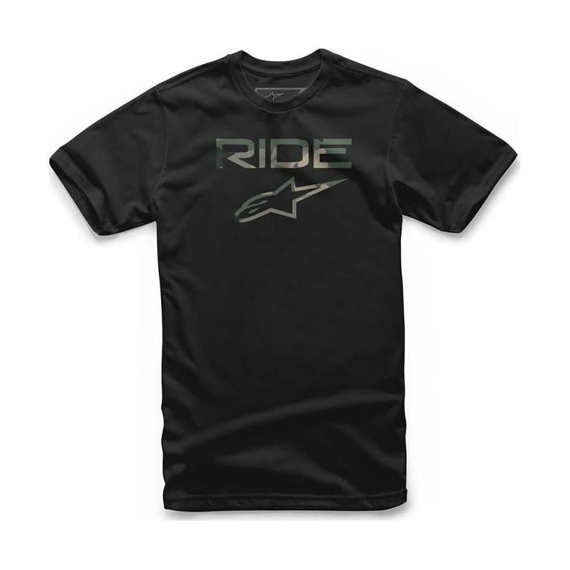 Tee-shirt Alpinestars Ride 2.0 Camo noir