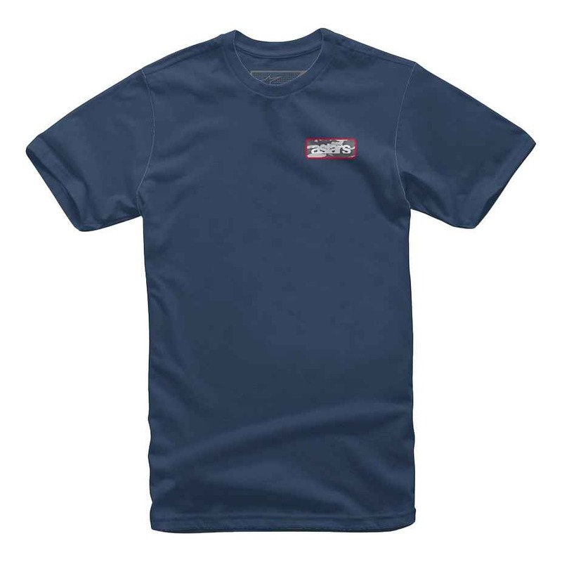 Tee-shirt Alpinestars Salutation navy- S