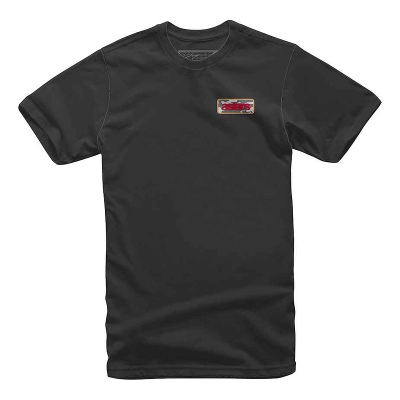 Tee-shirt Alpinestars Salutation noir- S