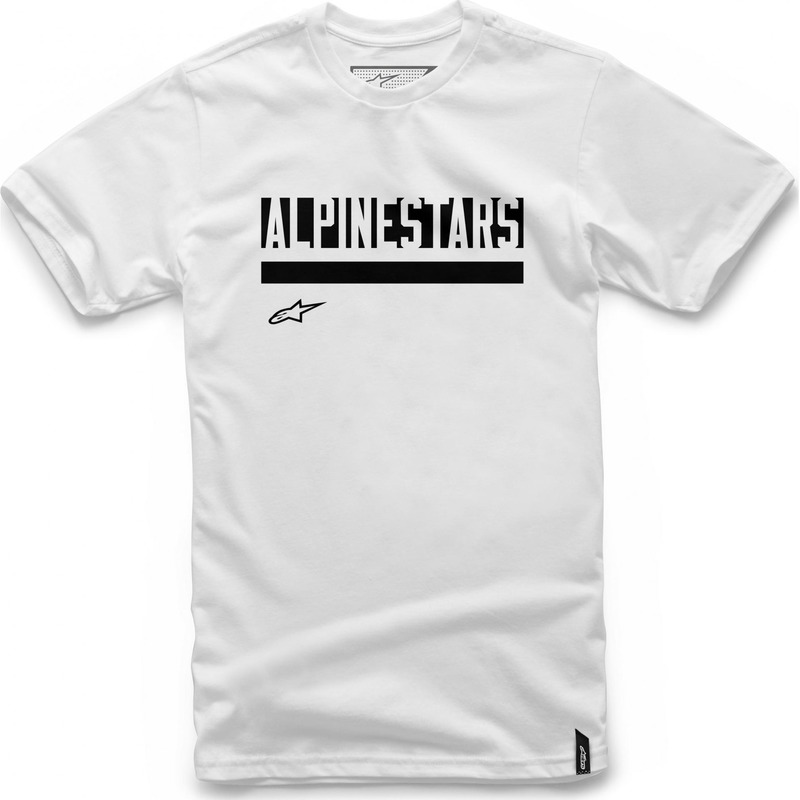 Tee-shirt Alpinestars State blanc- S