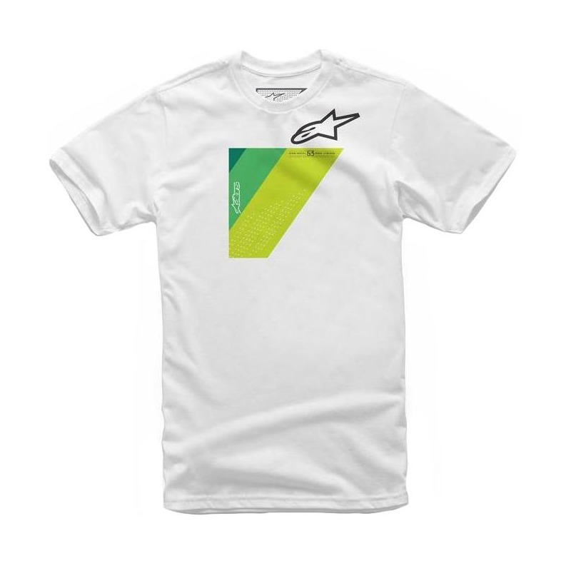 Tee-shirt Alpinestars Wedge blanc- L