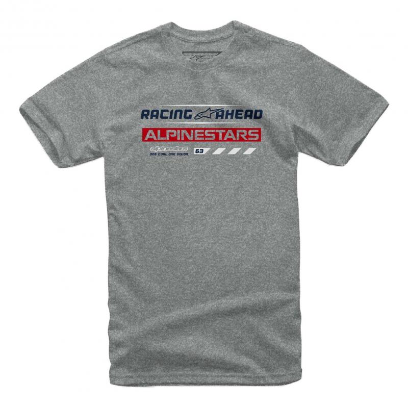 Tee-shirt Alpinestars World Tour gris- M