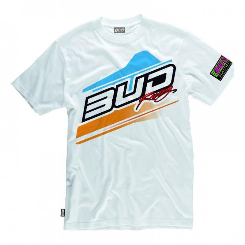 Tee-shirt Bud Racing Jump blanc- S