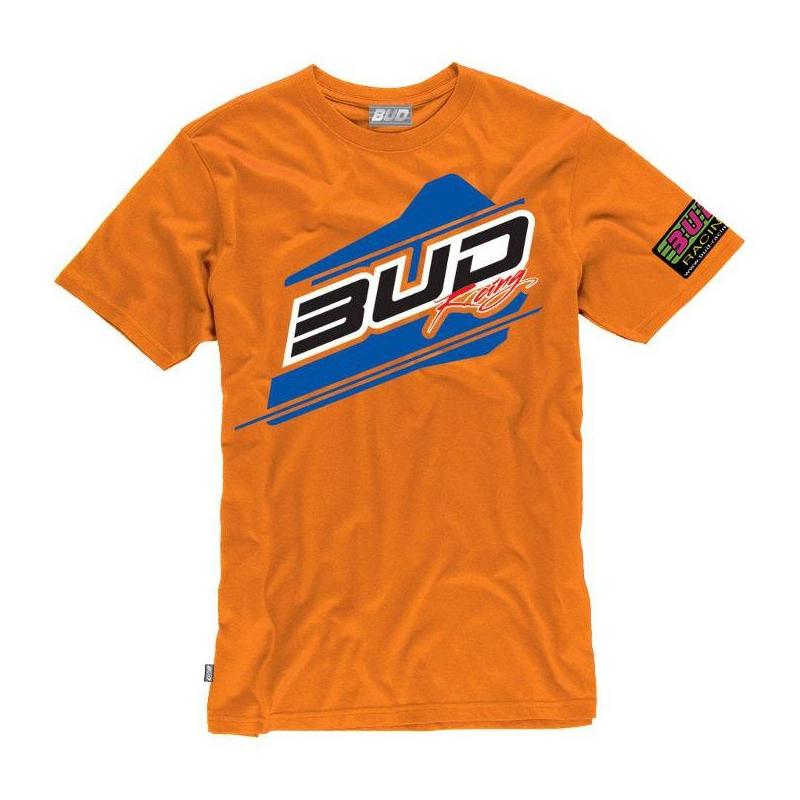 Tee-shirt Bud Racing Jump orange- S