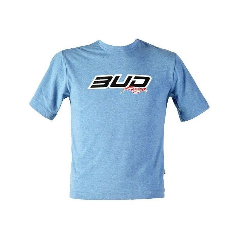 Tee-shirt Bud Racing Logo heather blue