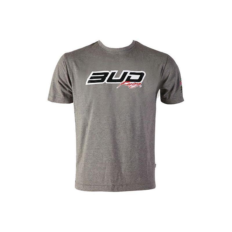 Tee-shirt Bud Racing Logo heather grey