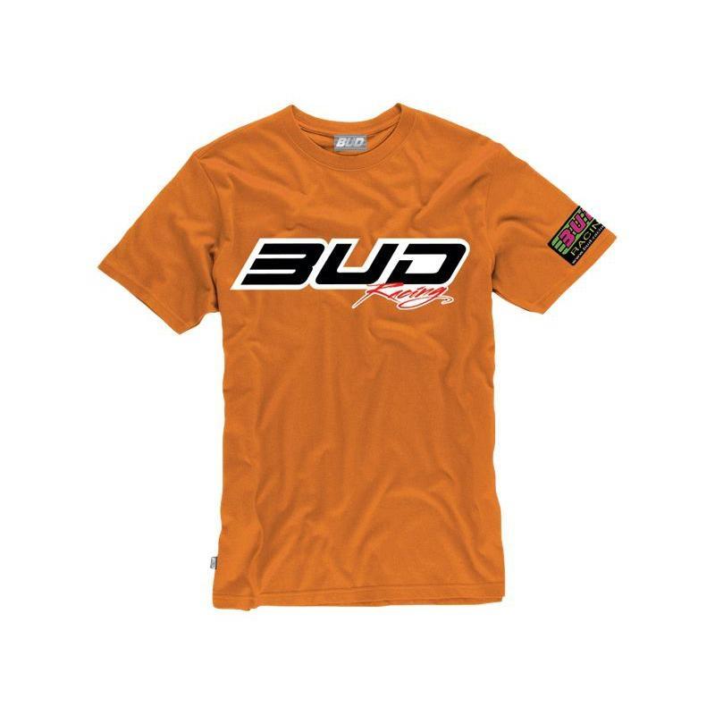 Tee-shirt Bud Racing Logo orange- S