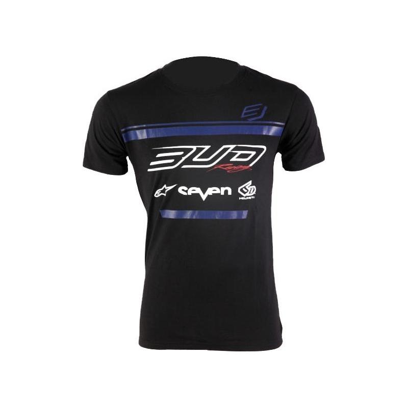 Tee-shirt Bud Racing Team 19 bleu/noir- M